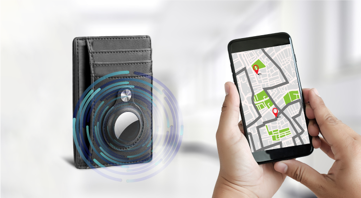 This smart wallet is equipped with Bluetooth to prevent you from losing it!